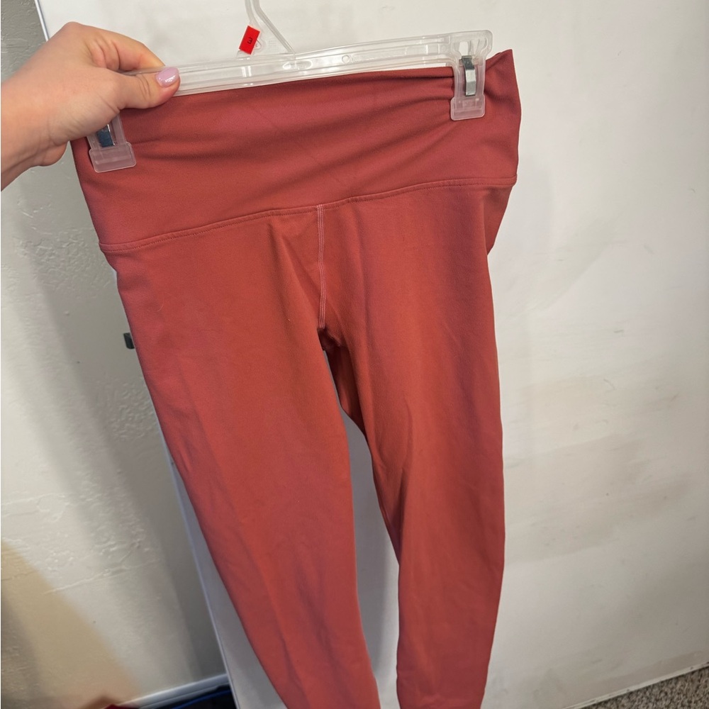 Fabletics High-Rise Leggings in Terracotta